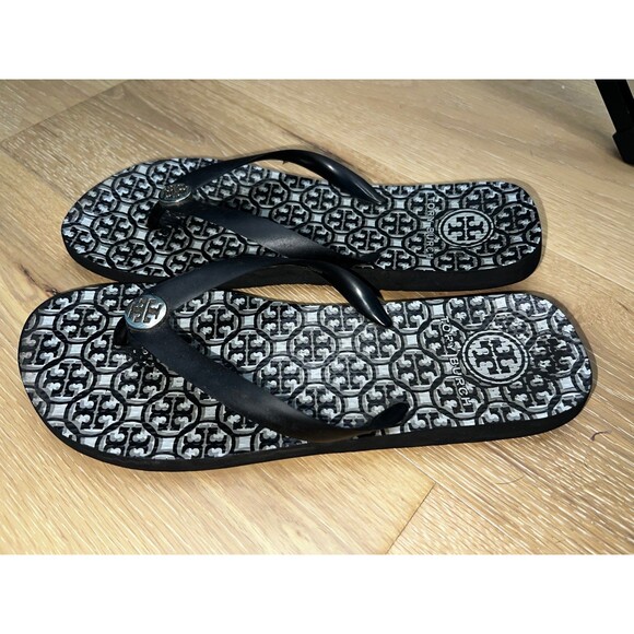 Tory Burch Flip Flops Womens Size 10 - Picture 2 of 5